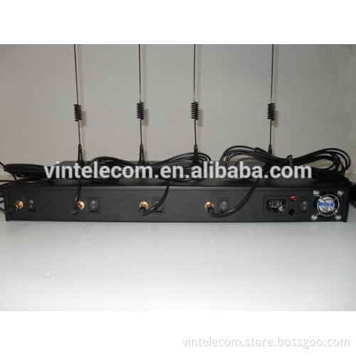 Quad band 4 ports GSM Gateway/ GSM FWT/ GSM fixed wireless terminal IMEI change one year warranty